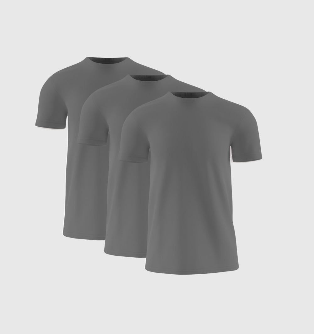 Pack de 3 - Gris - Fincut Men