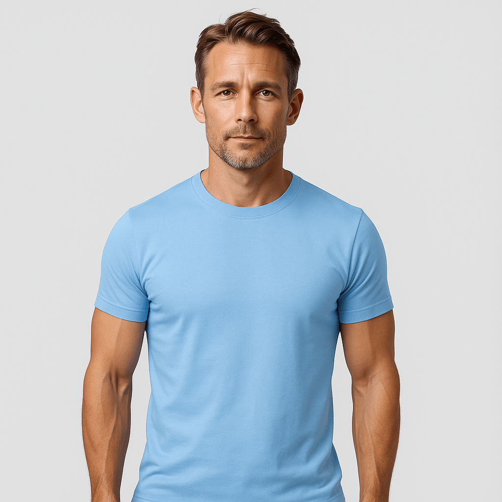 A T-shirt Tech - Azul celeste - Fincut Portugal