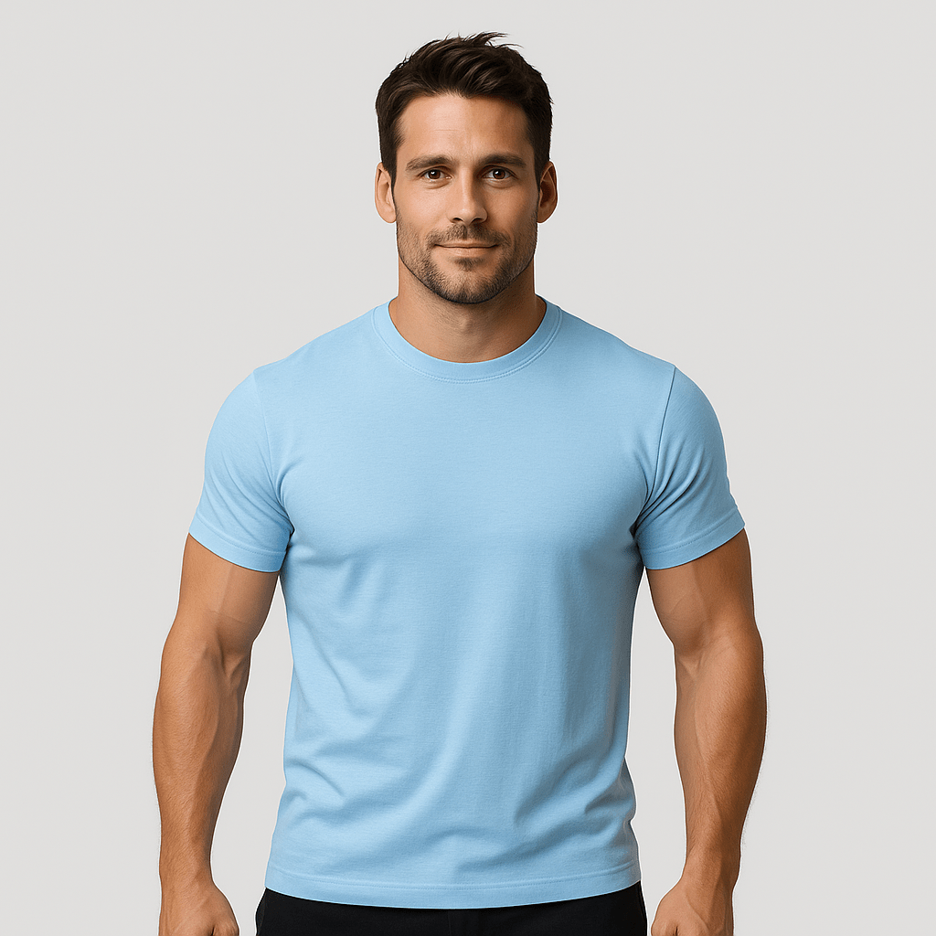 A T-shirt Tech - Azul celeste - Fincut Portugal